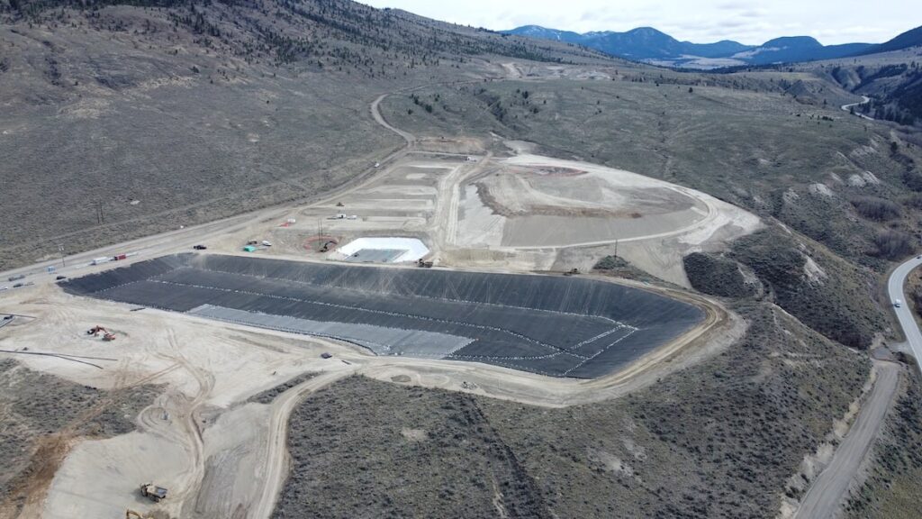 Photo 1 of the Stswékstem Engineered Waste Management Facility.